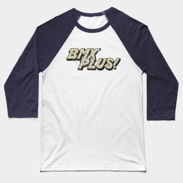 BMX Plus! Magazine Baseball T-Shirt by JCD666